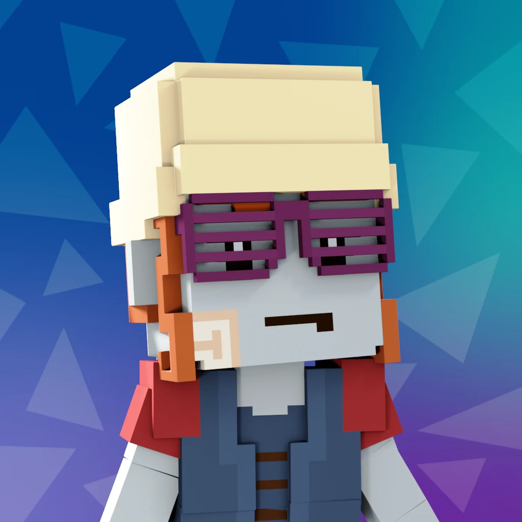 Pirate #2199 voxel render
