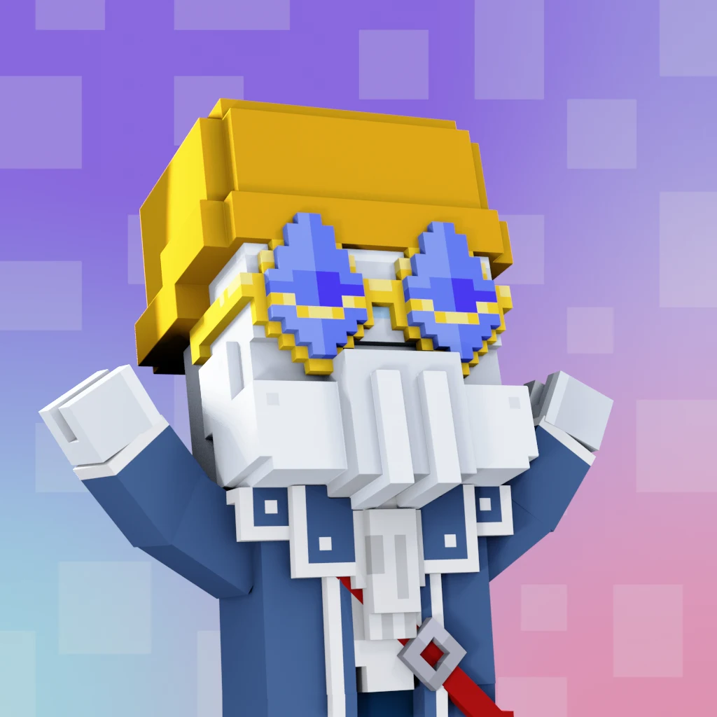 Pirate #2205 voxel render