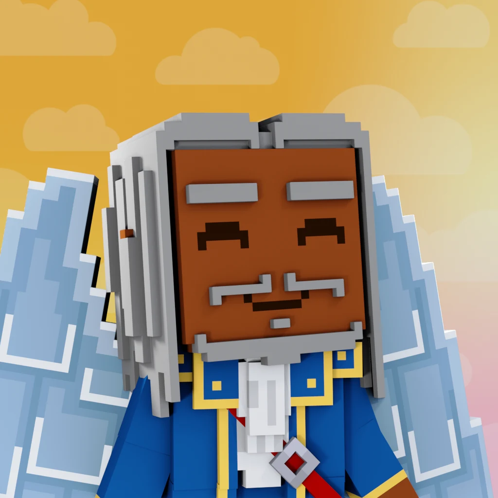 Pirate #2220 voxel render