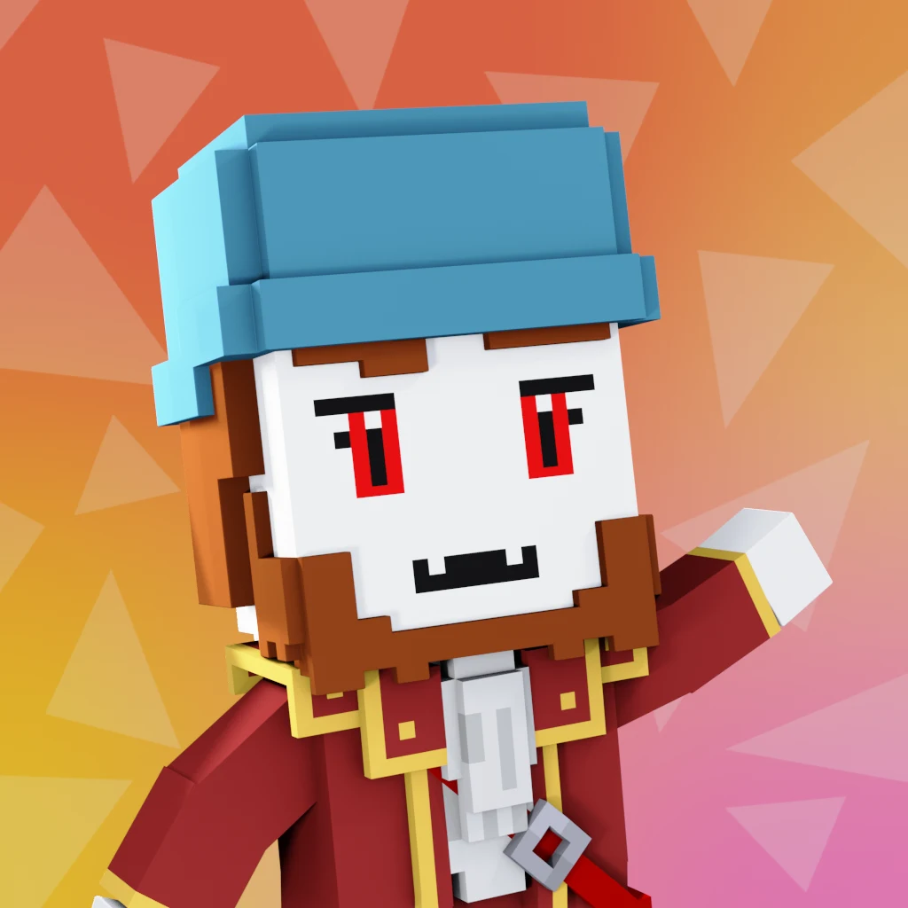 Pirate #2230 voxel render