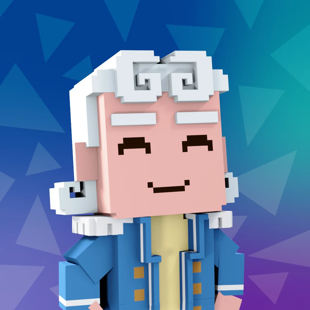 Pirate #2236 voxel render