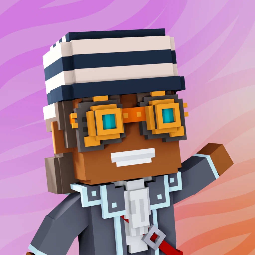 Pirate #2243 voxel render