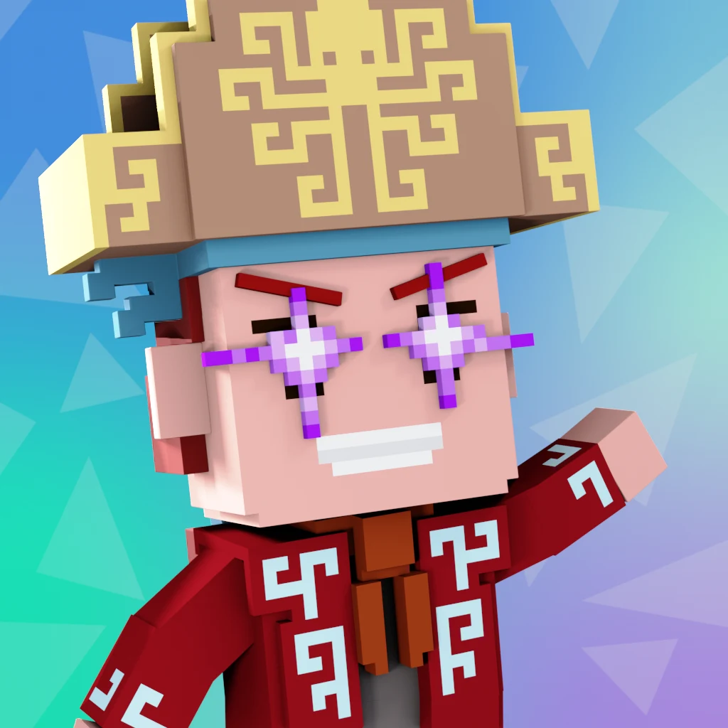 Pirate #2244 voxel render