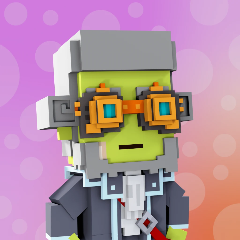 Pirate #225 voxel render