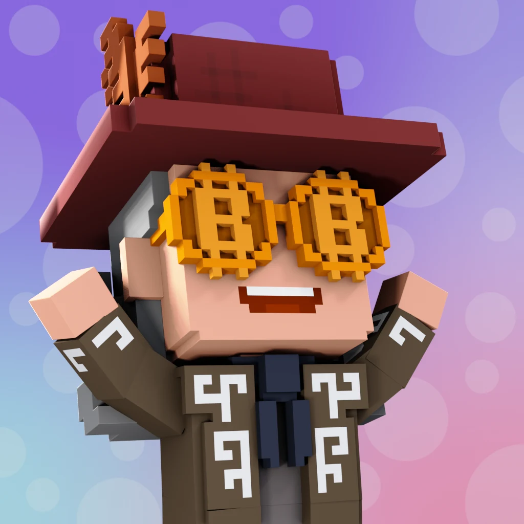 Pirate #2251 voxel render