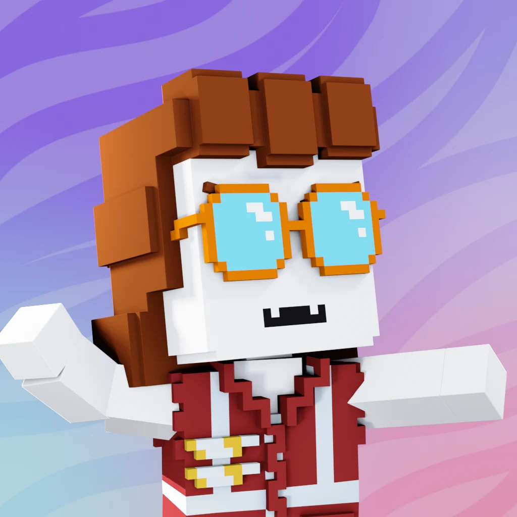 Pirate #2252 voxel render
