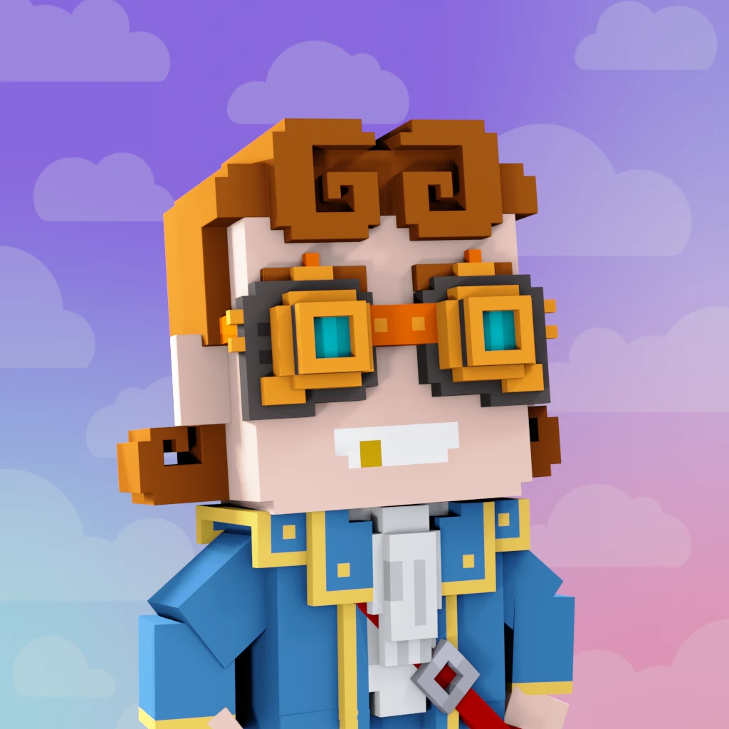 Pirate #2264 voxel render