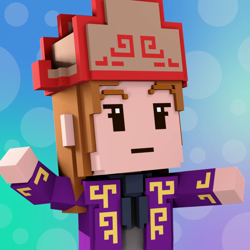 Pirate #2266 voxel render
