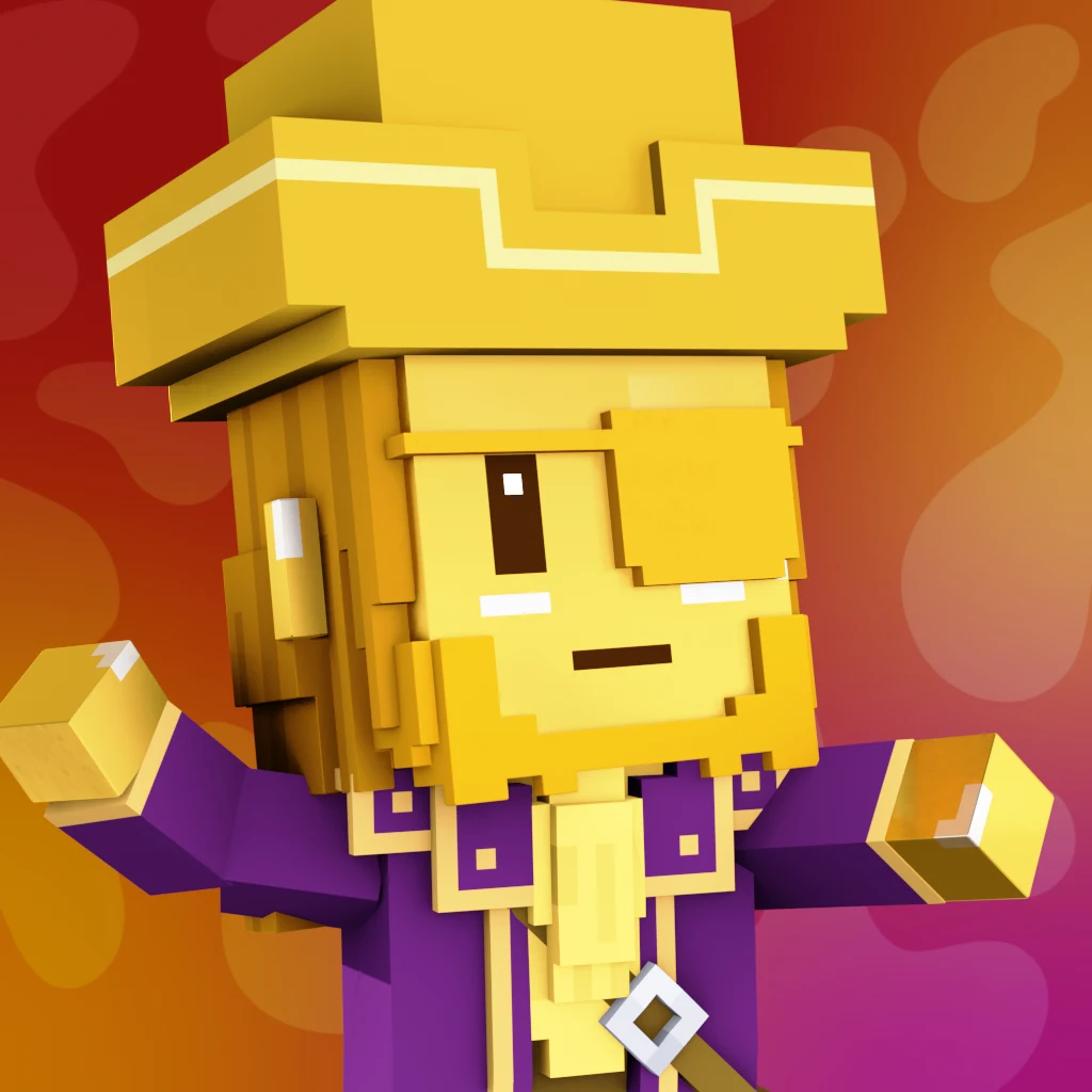 Pirate #23 voxel render