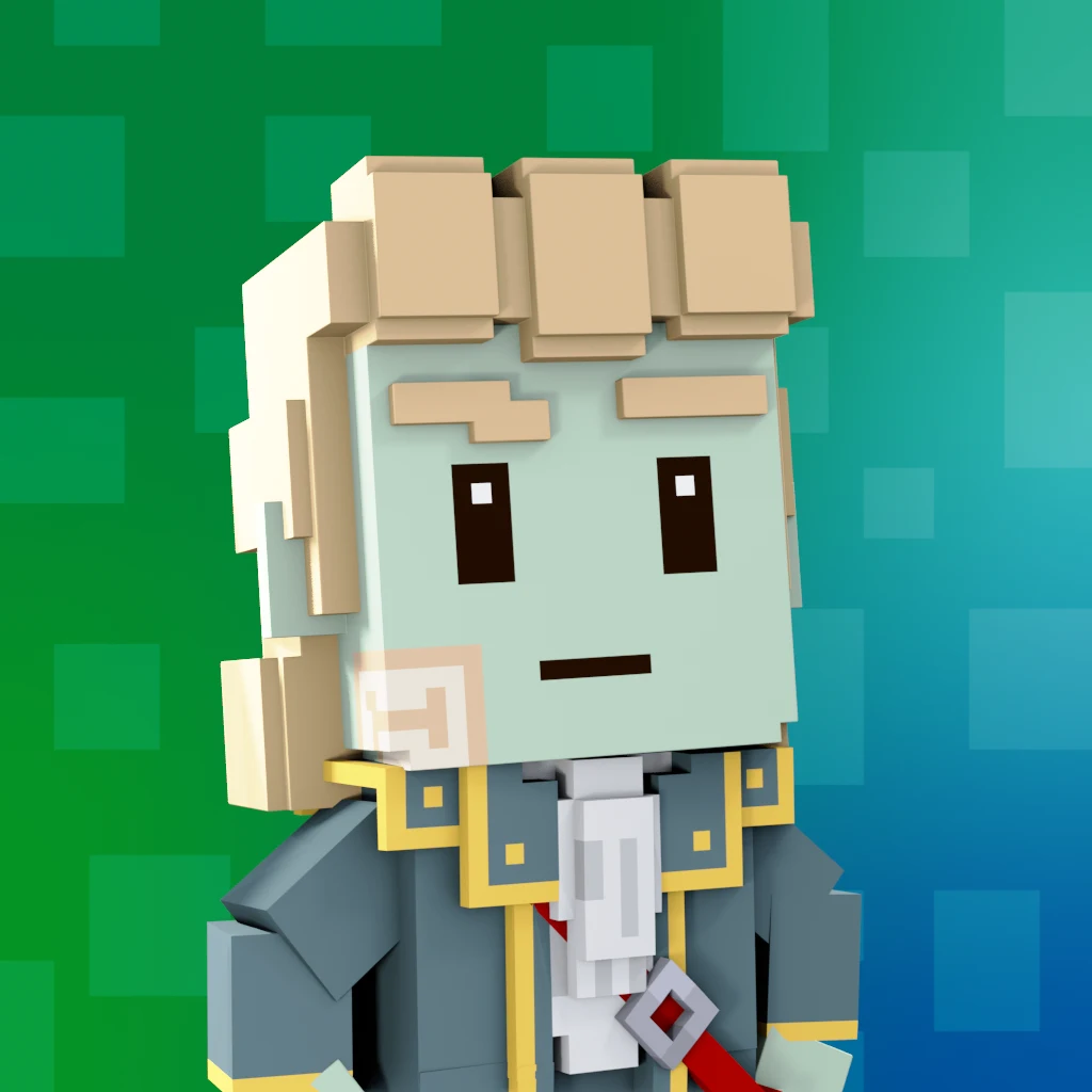 Pirate #230 voxel render