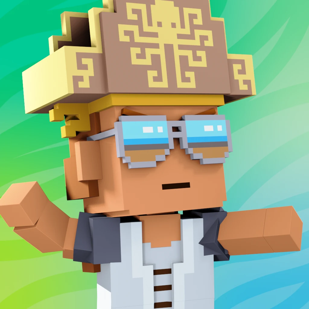 Pirate #231 voxel render
