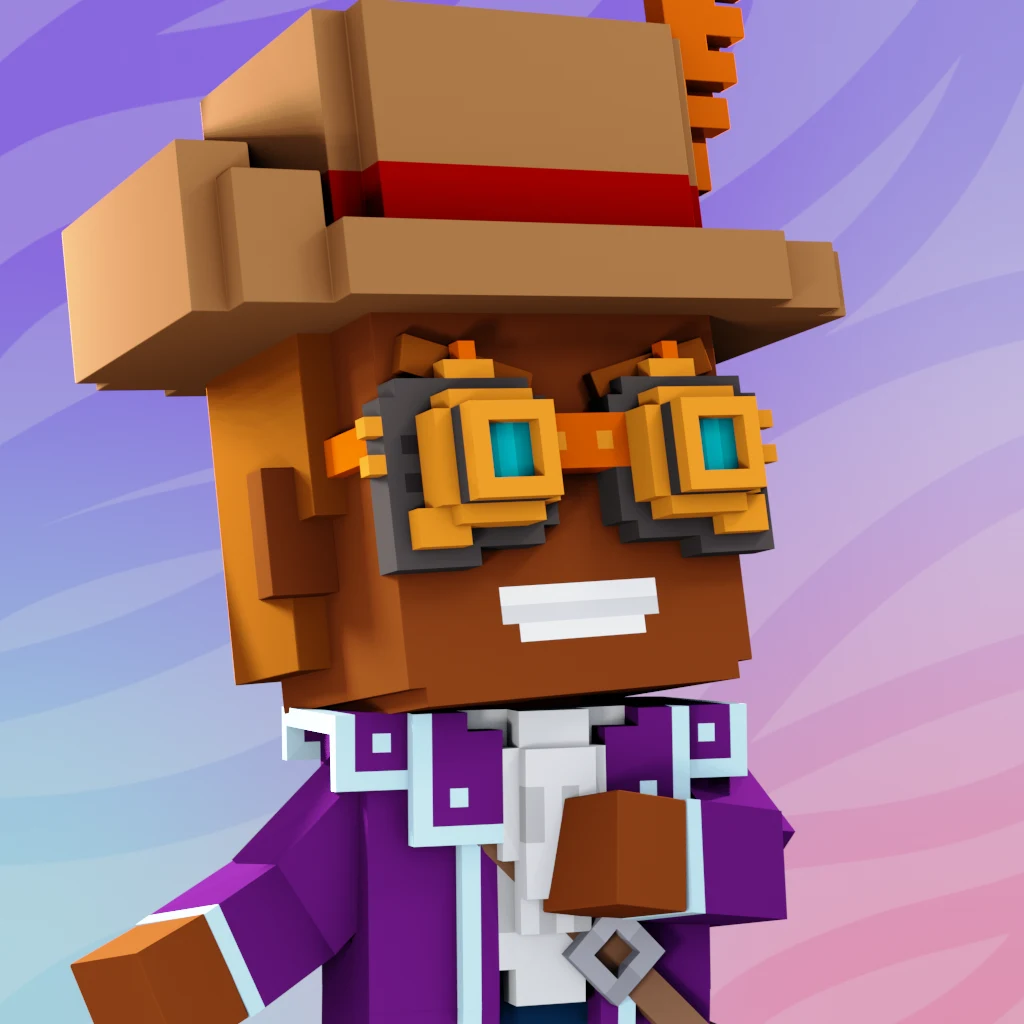 Pirate #2315 voxel render
