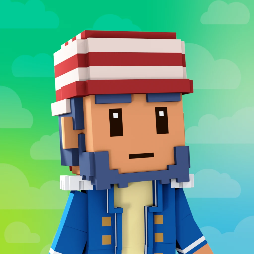 Pirate #2318 voxel render
