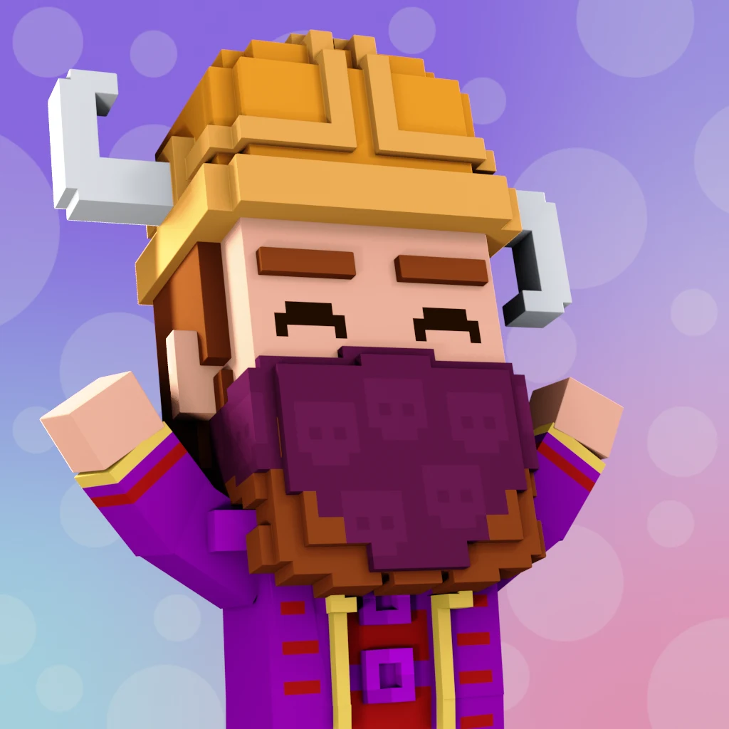 Pirate #2324 voxel render