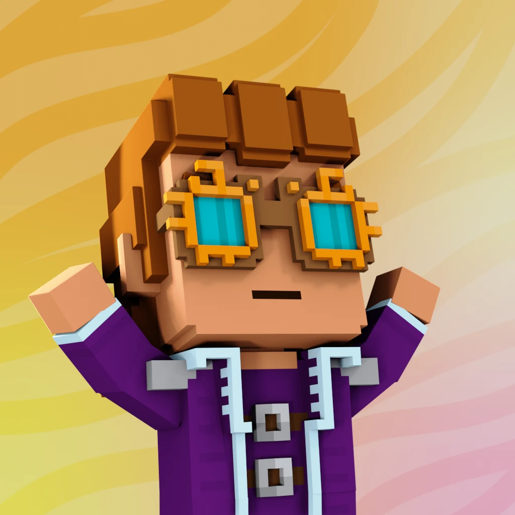 Pirate #2331 voxel render