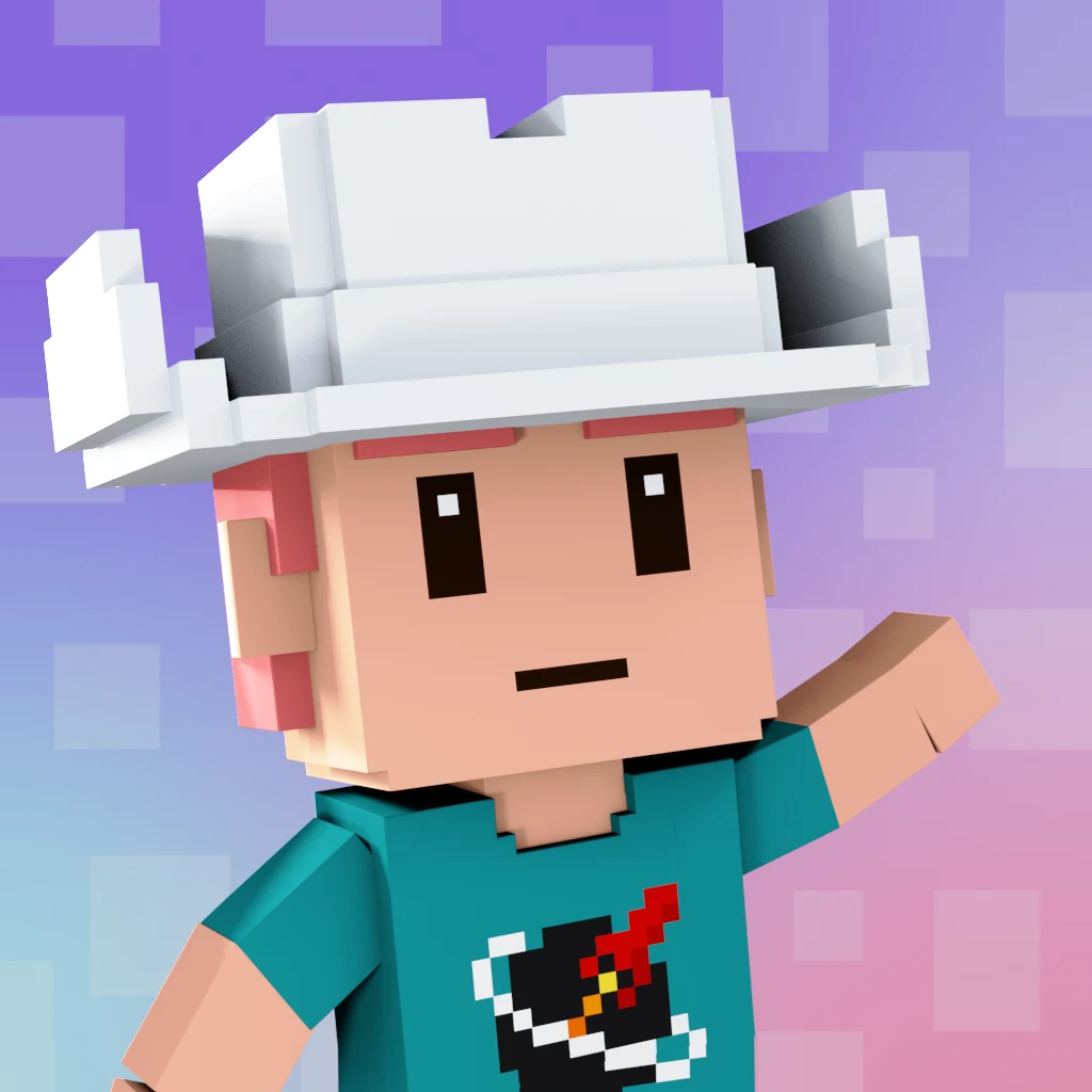 Pirate #2346 voxel render