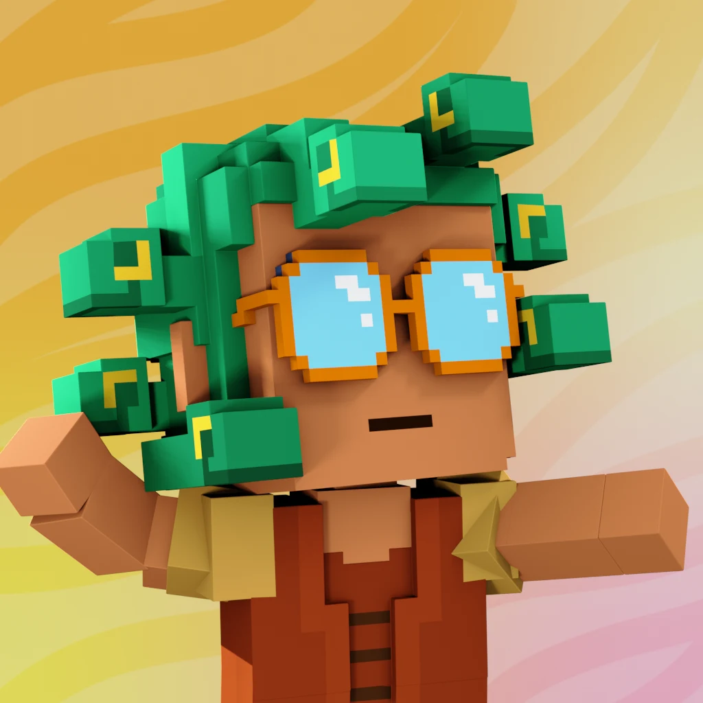 Pirate #2380 voxel render