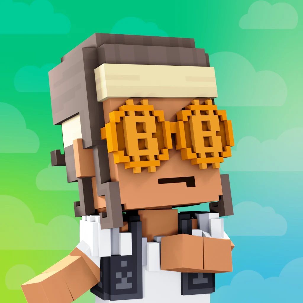 Pirate #2384 voxel render