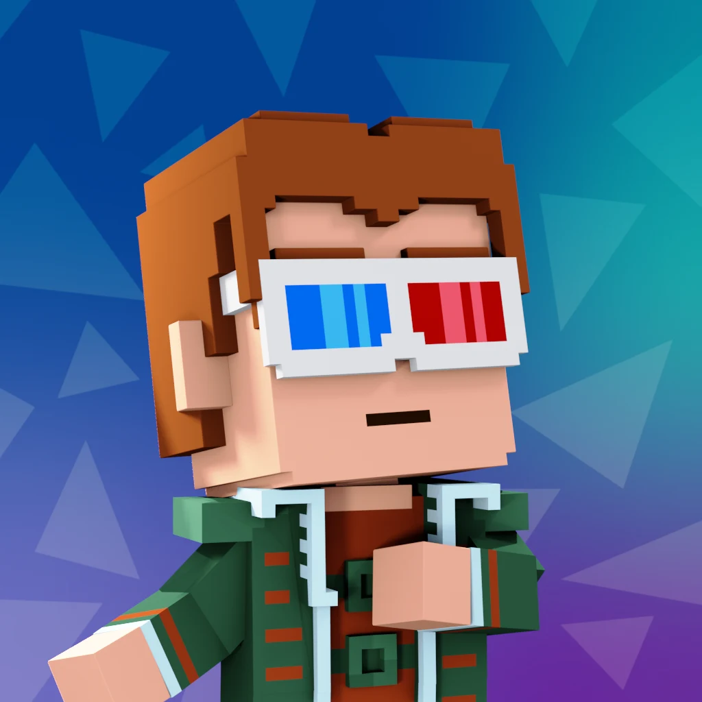 Pirate #2386 voxel render