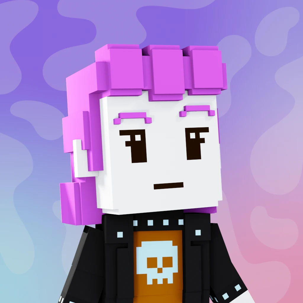 Pirate #2397 voxel render