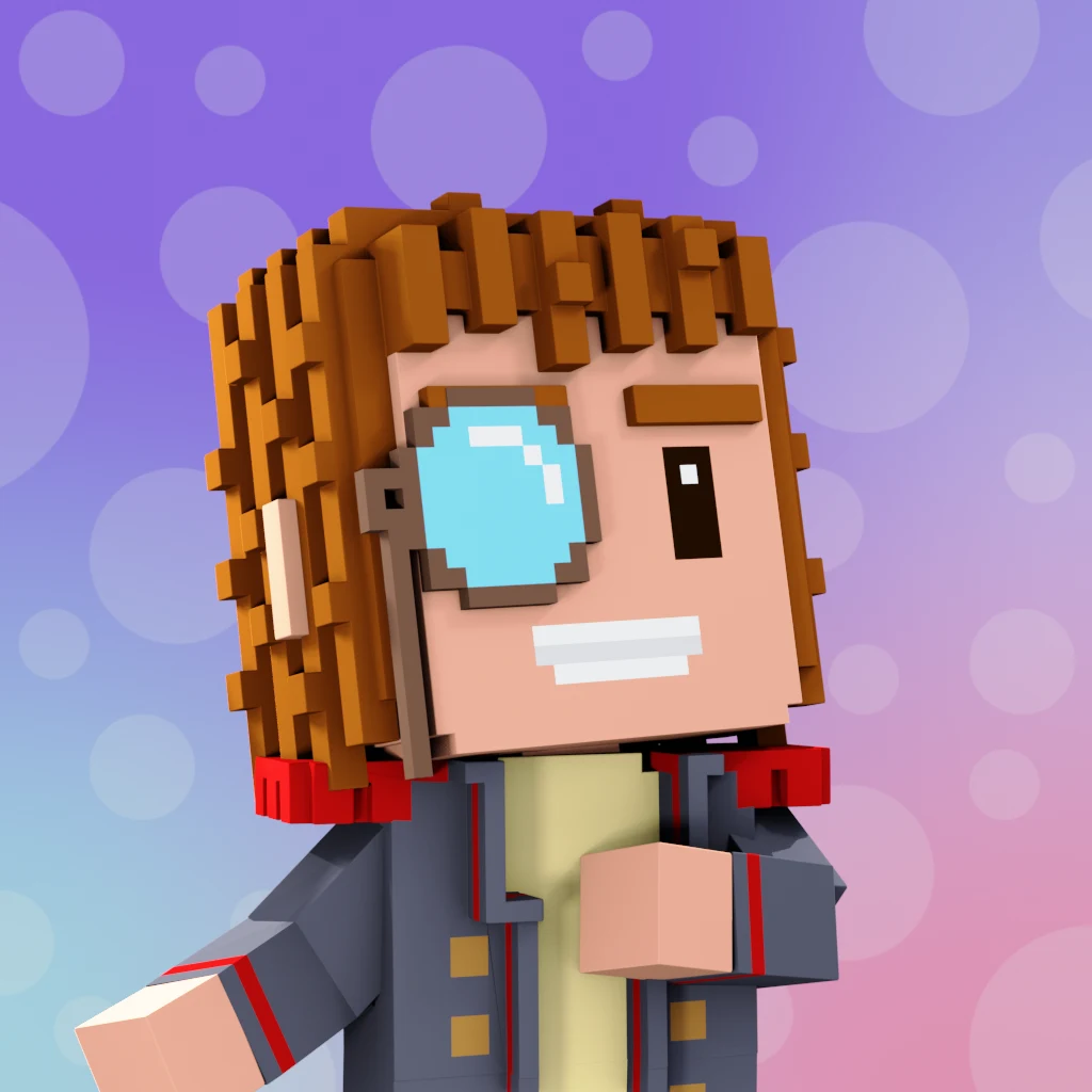 Pirate #24 voxel render