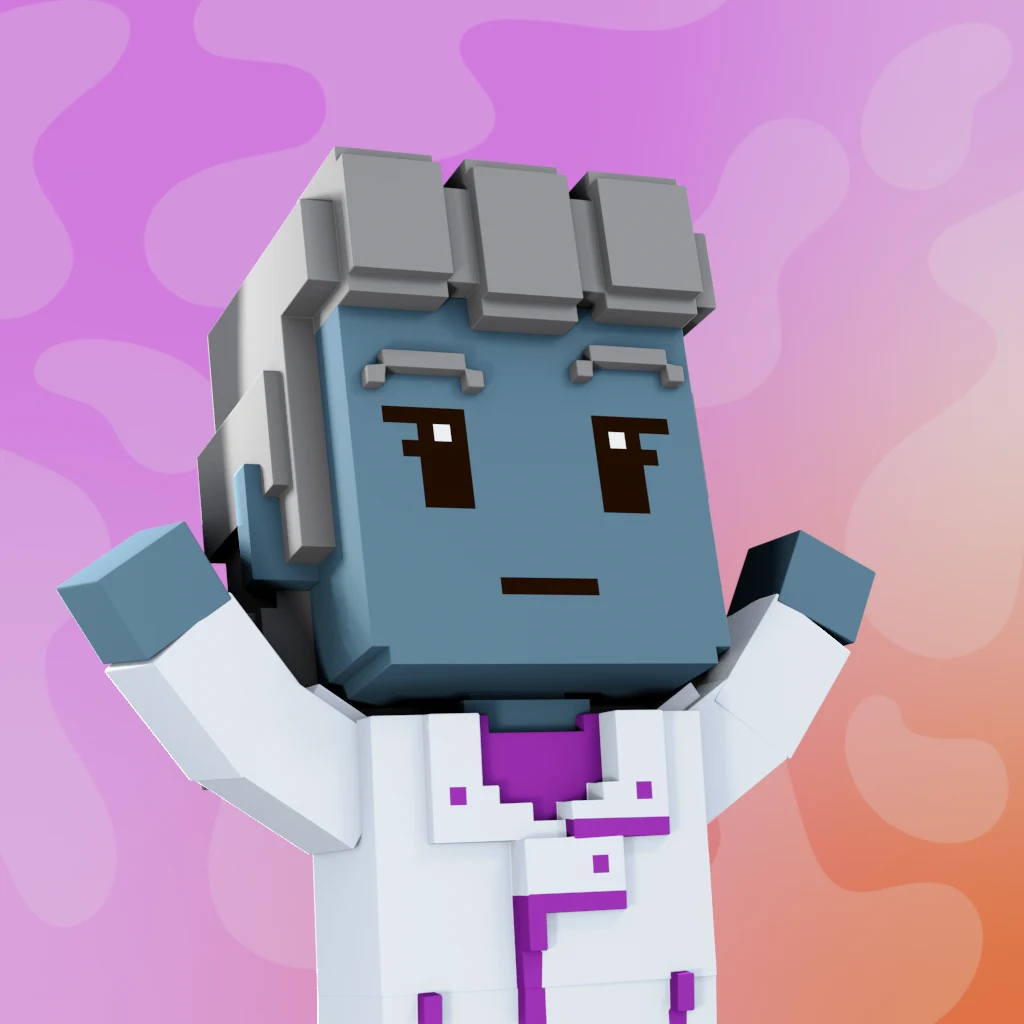 Pirate #240 voxel render