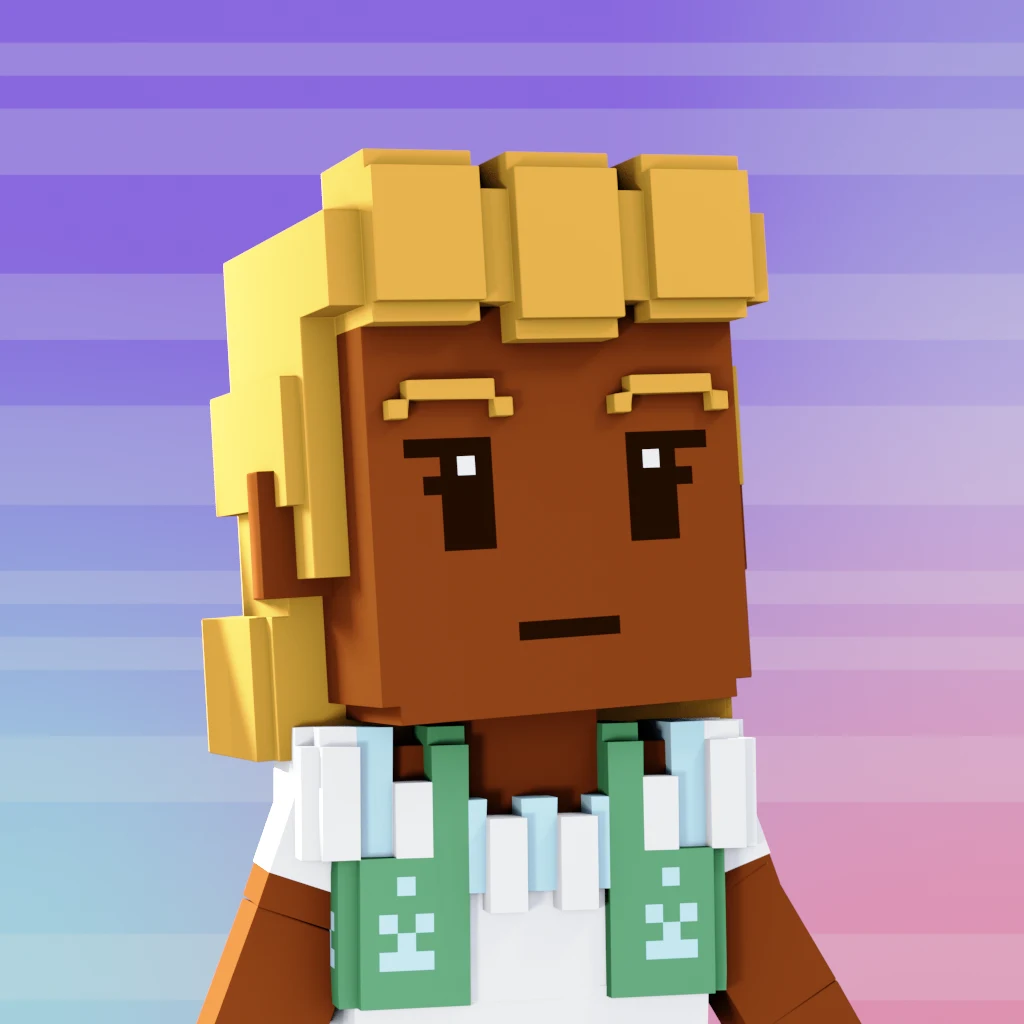 Pirate #2401 voxel render