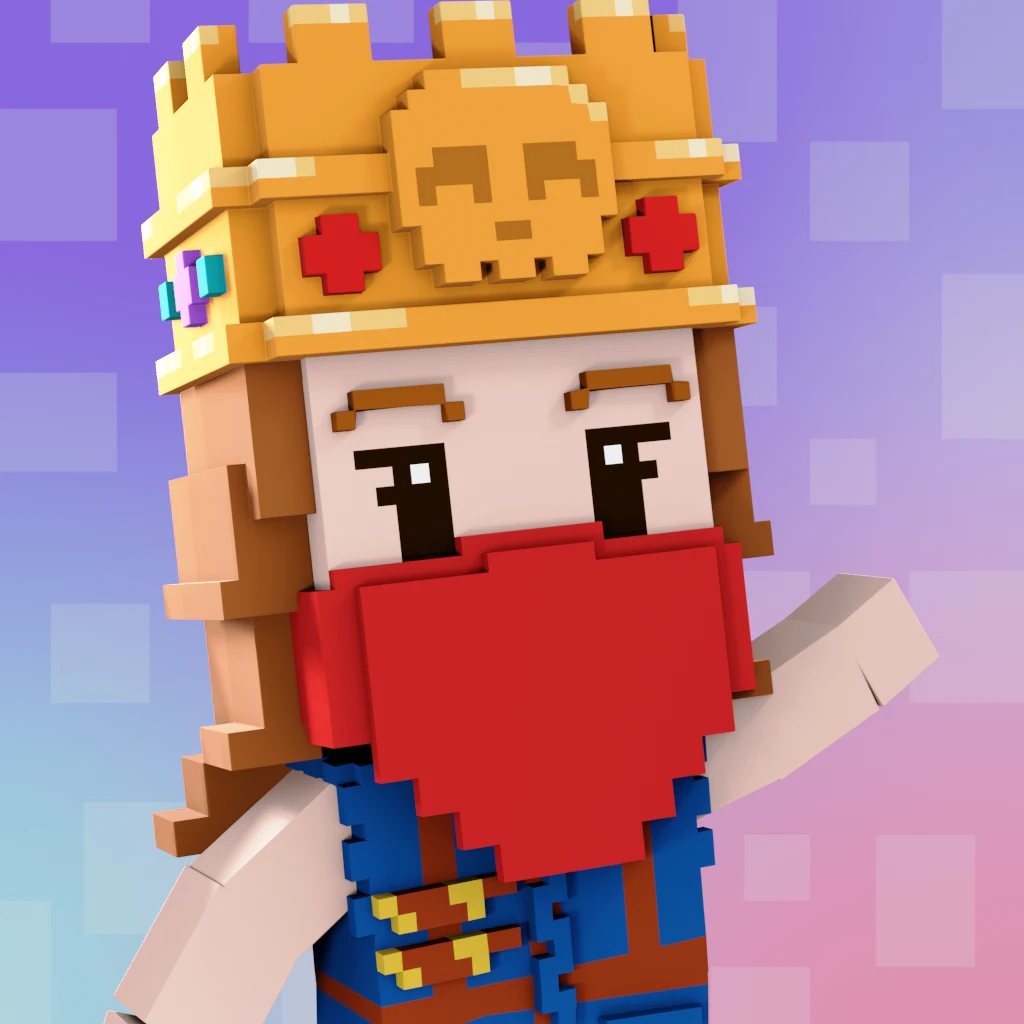Pirate #2402 voxel render