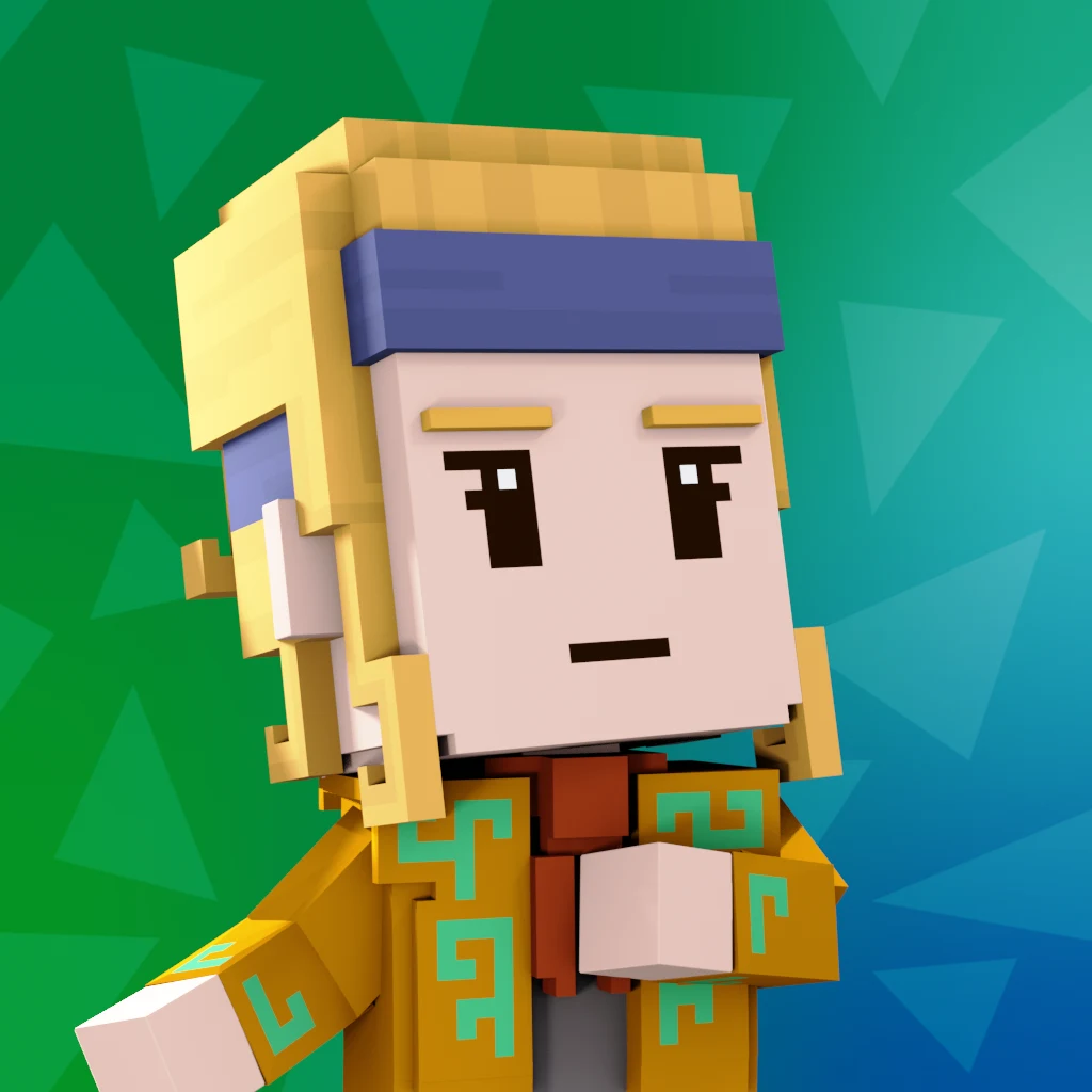 Pirate #2410 voxel render