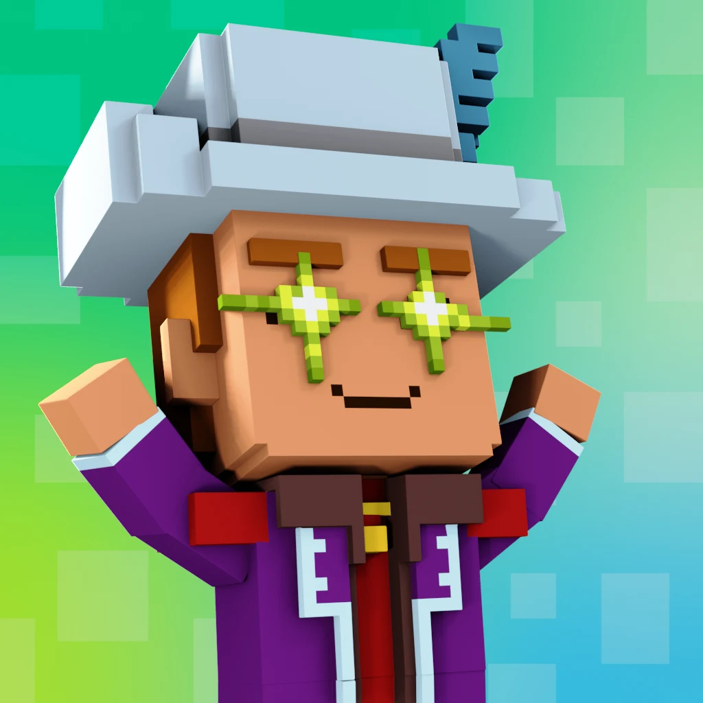 Pirate #2418 voxel render