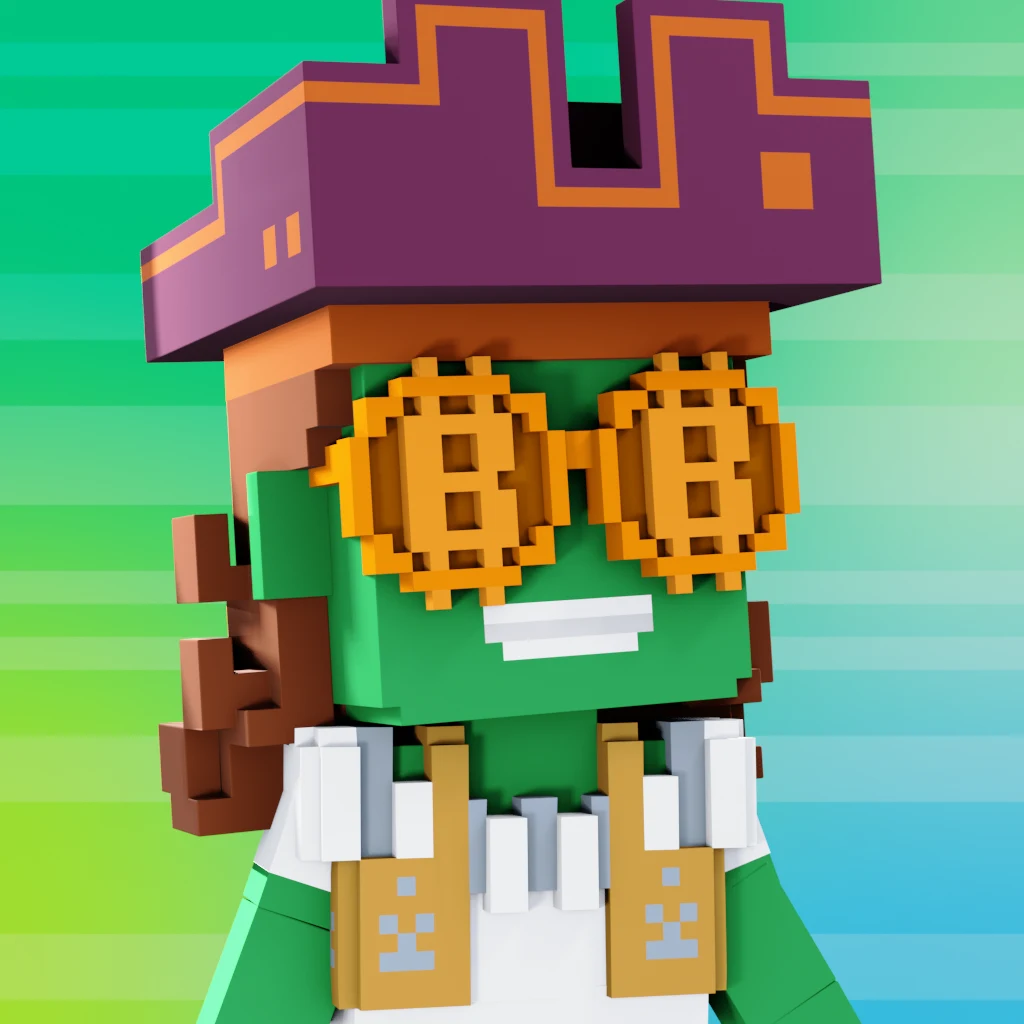 Pirate #2431 voxel render