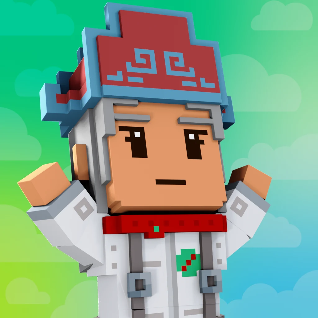 Pirate #2434 voxel render