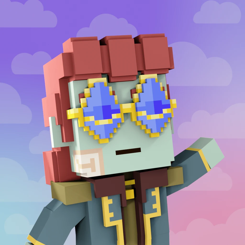 Pirate #2446 voxel render