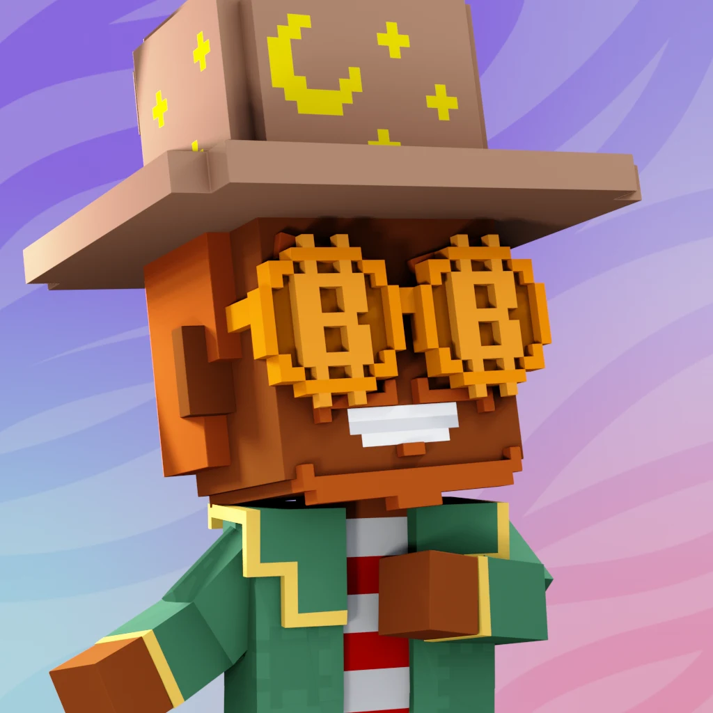 Pirate #2449 voxel render