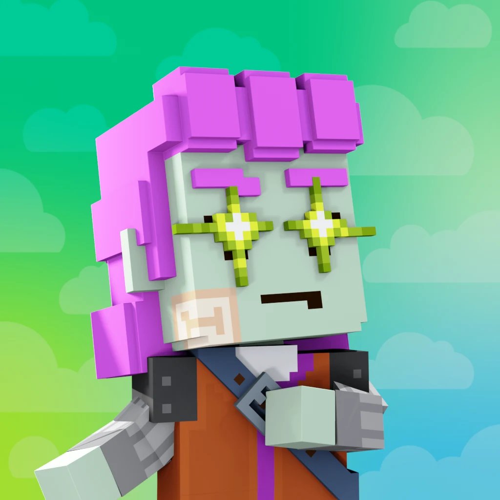 Pirate #245 voxel render