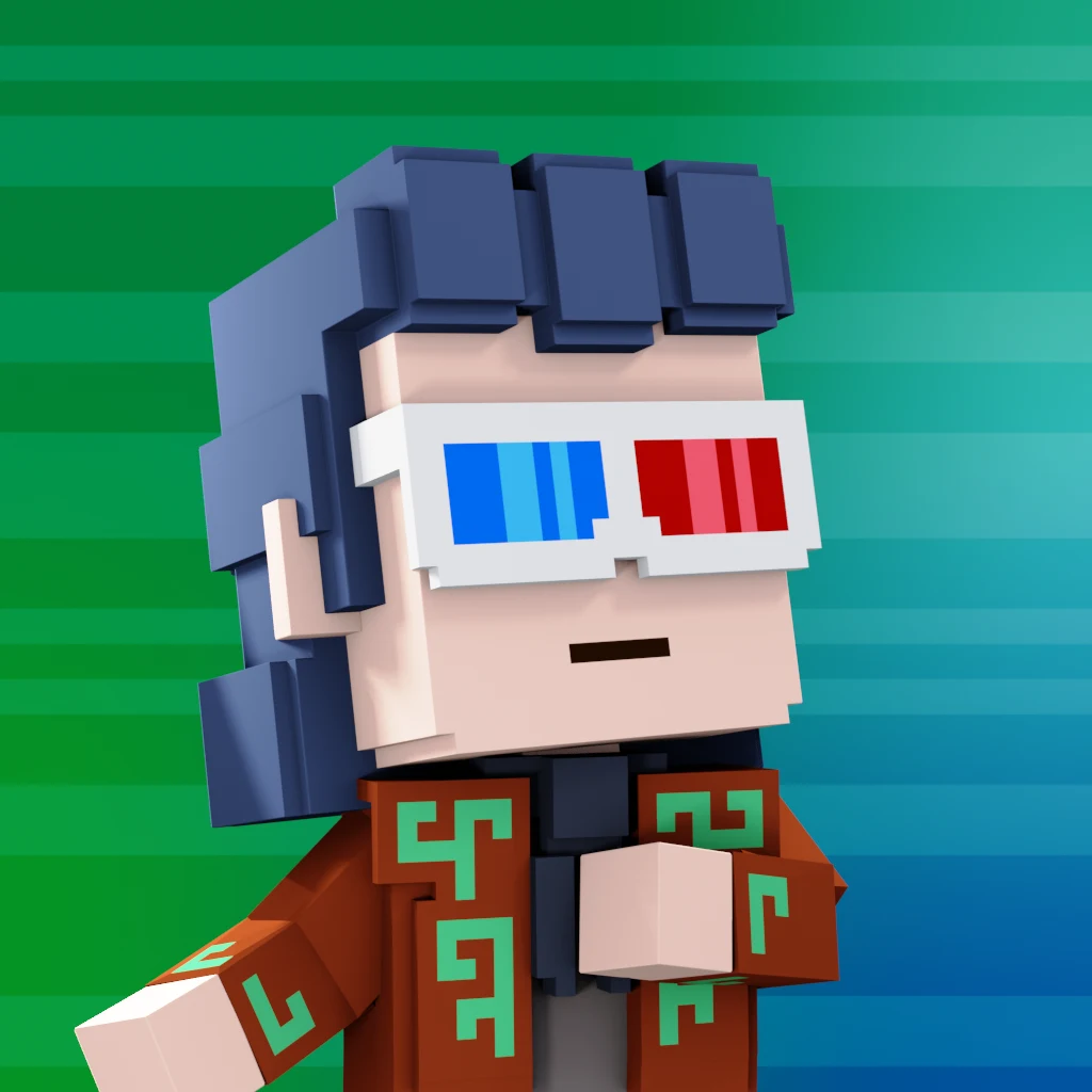 Pirate #2451 voxel render