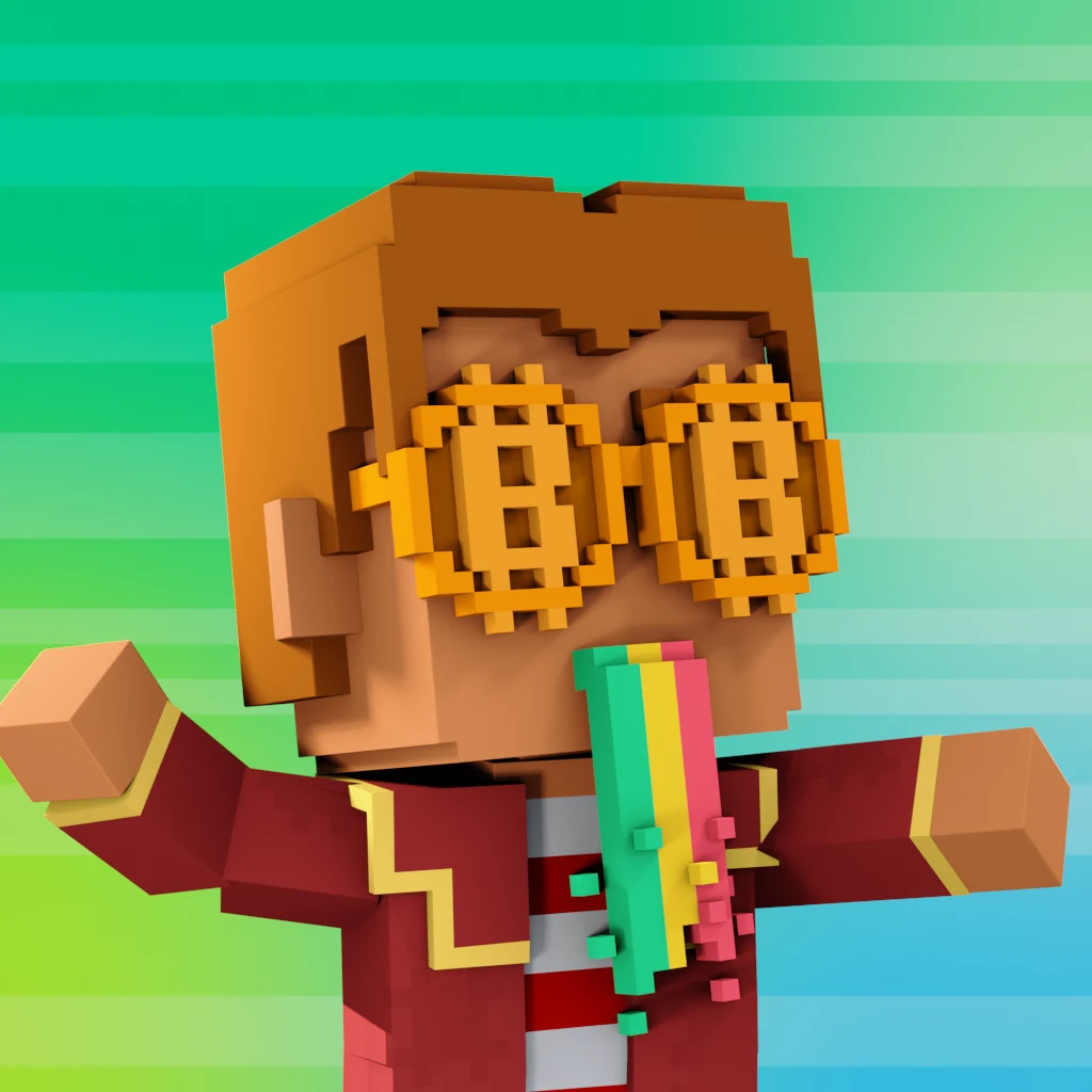 Pirate #2452 voxel render