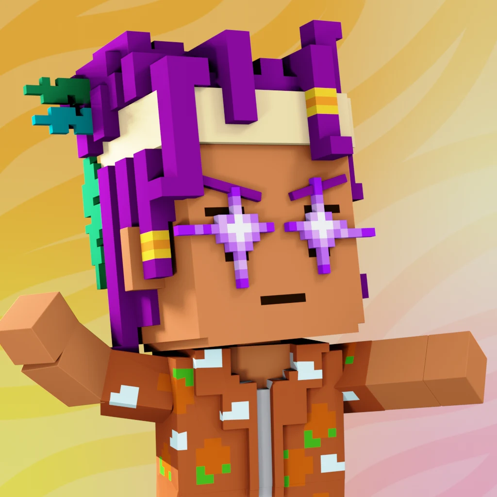 Pirate #2465 voxel render