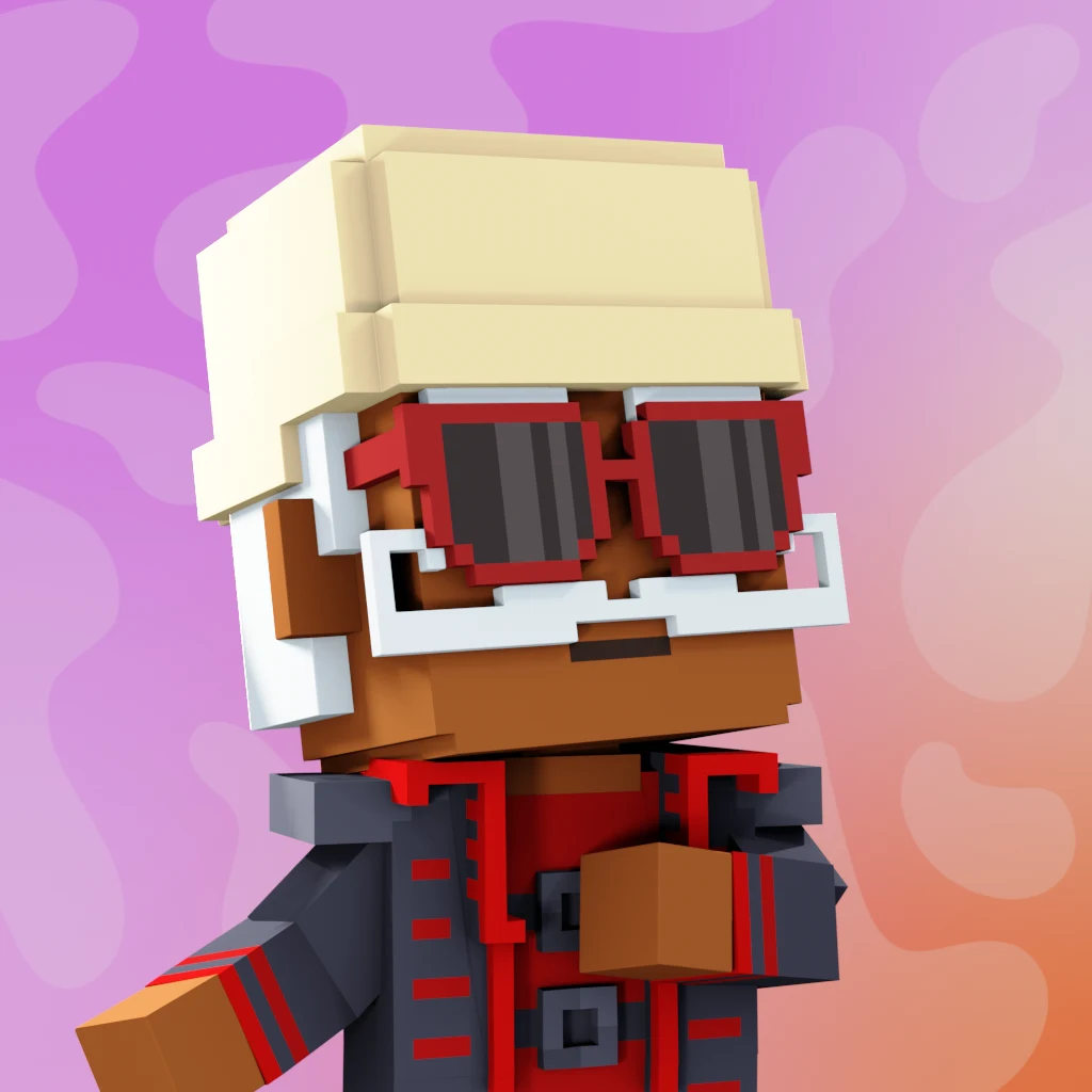 Pirate #2466 voxel render
