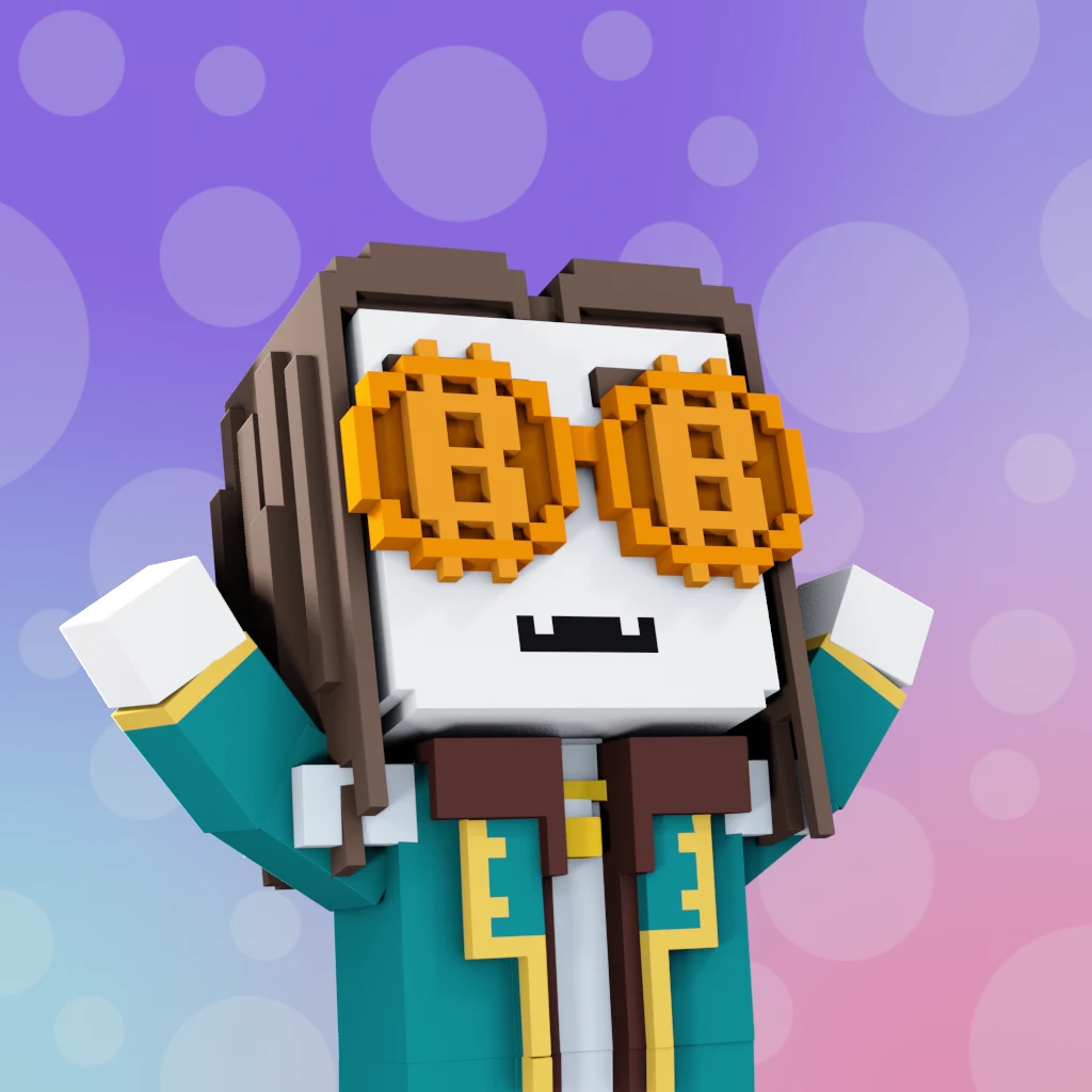 Pirate #2476 voxel render