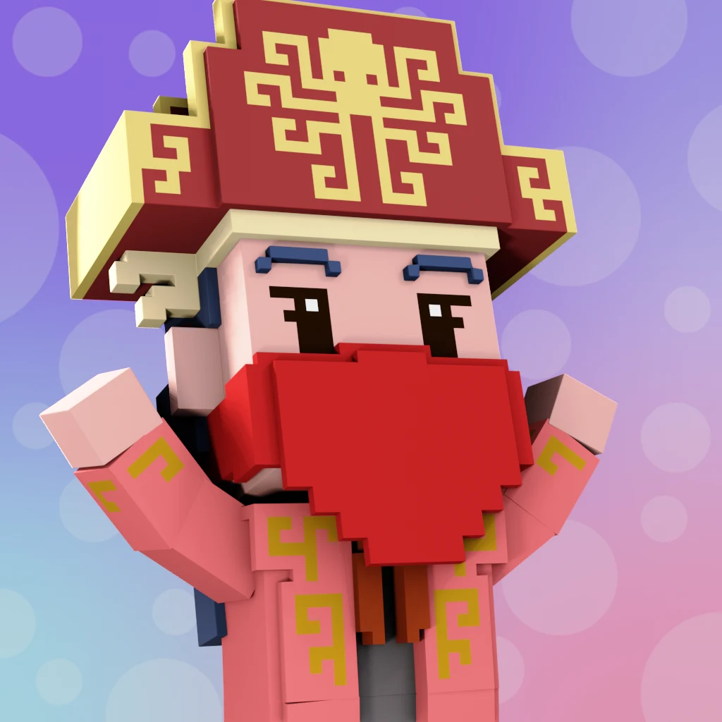 Pirate #249 voxel render