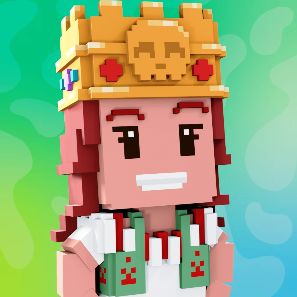 Pirate #2491 voxel render