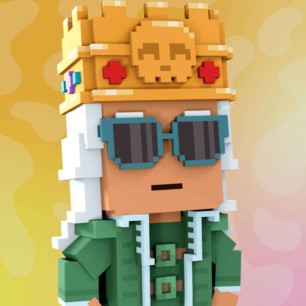 Pirate #2494 voxel render