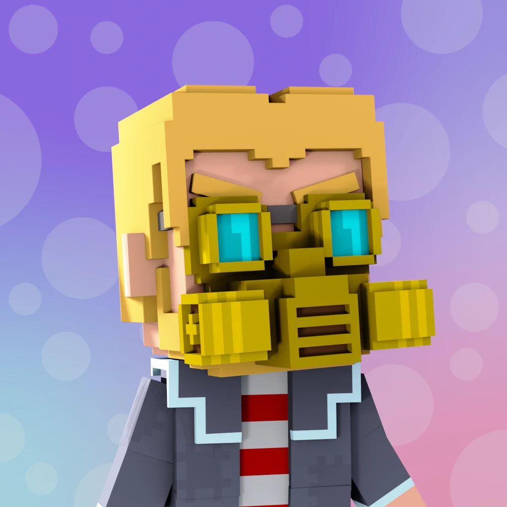Pirate #2508 voxel render