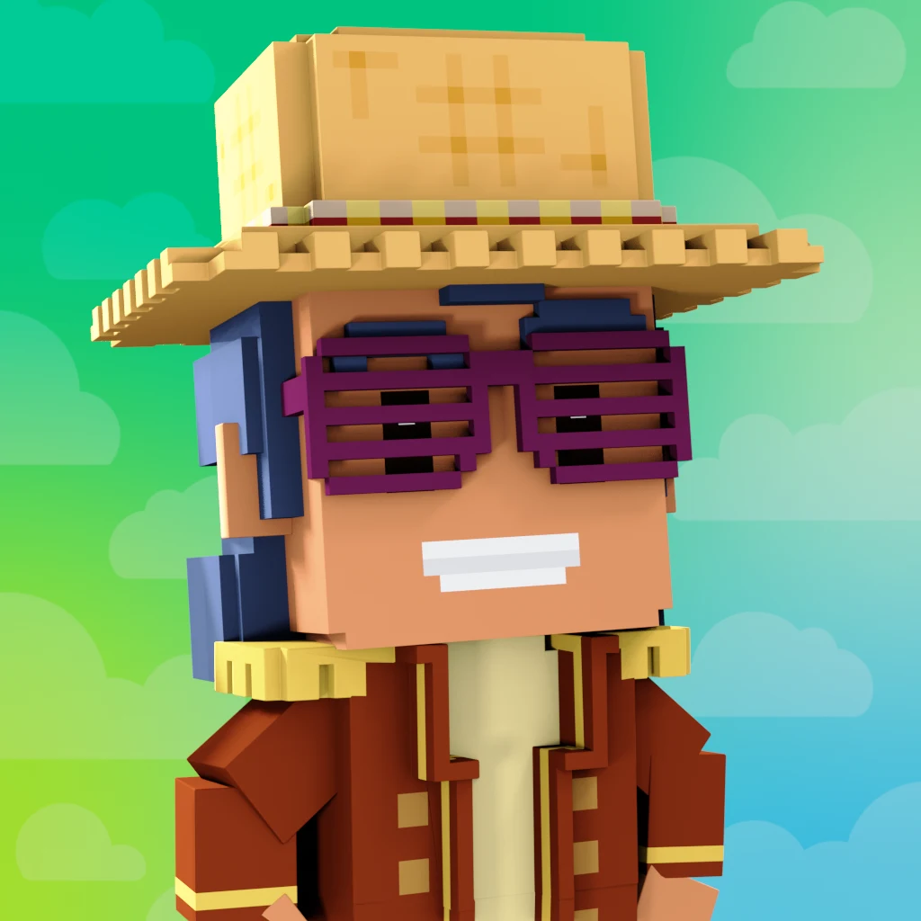 Pirate #2510 voxel render