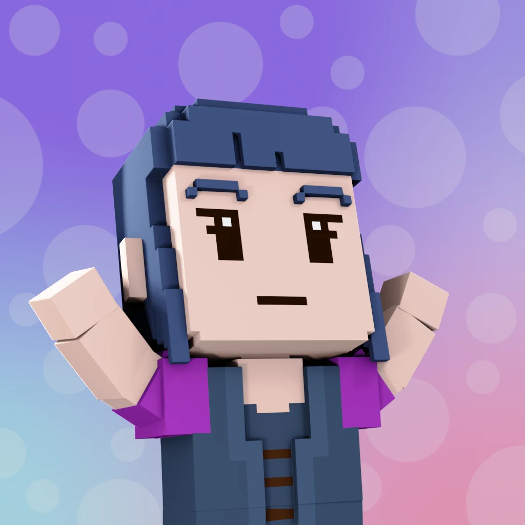 Pirate #2512 voxel render