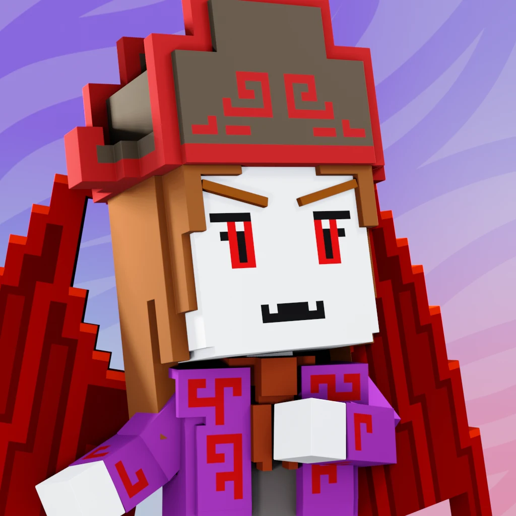 Pirate #2520 voxel render