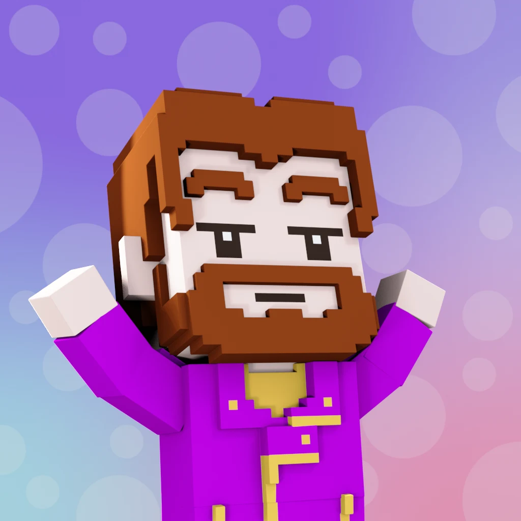Pirate #2524 voxel render