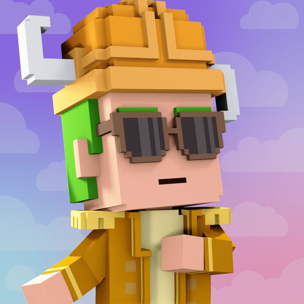 Pirate #2528 voxel render