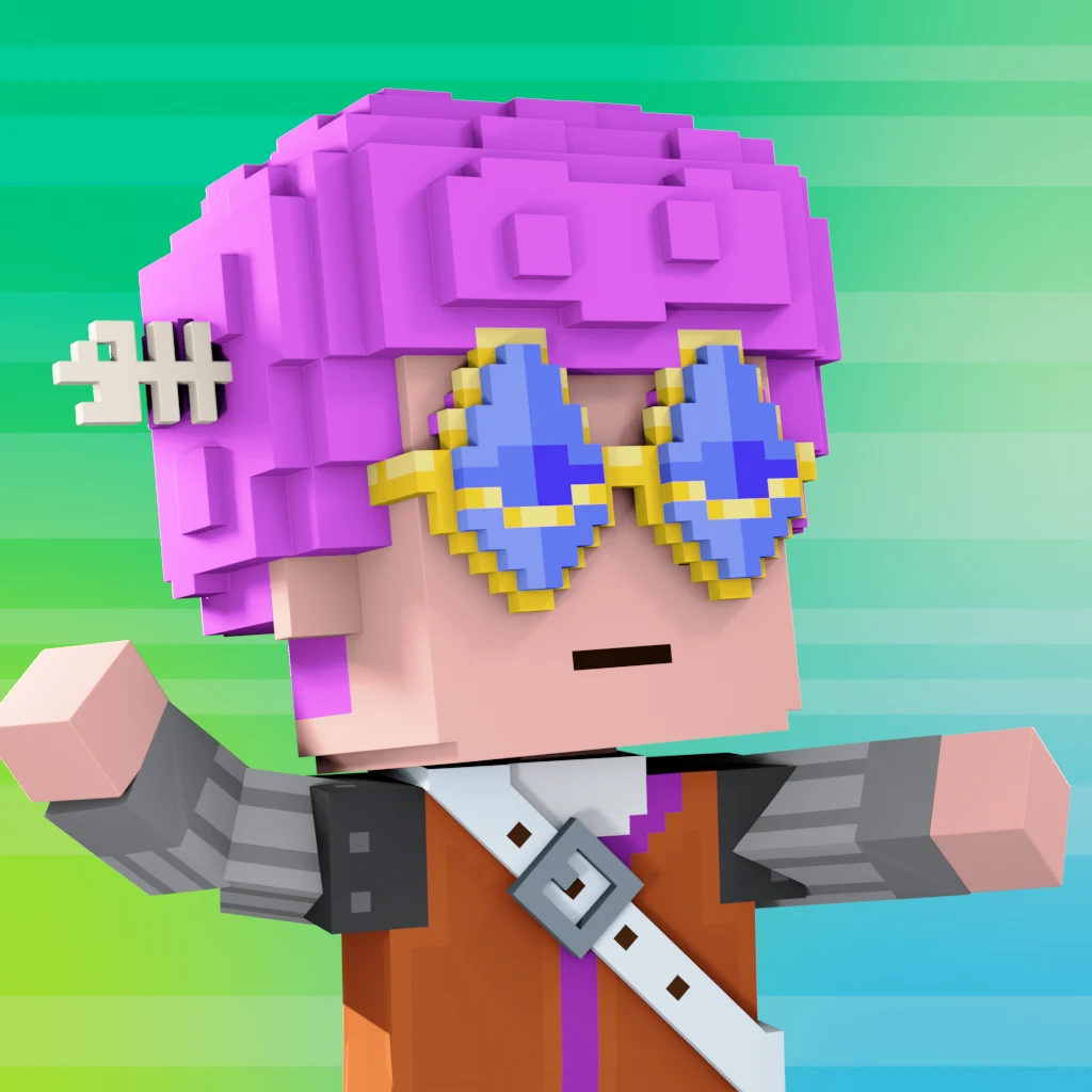 Pirate #2531 voxel render